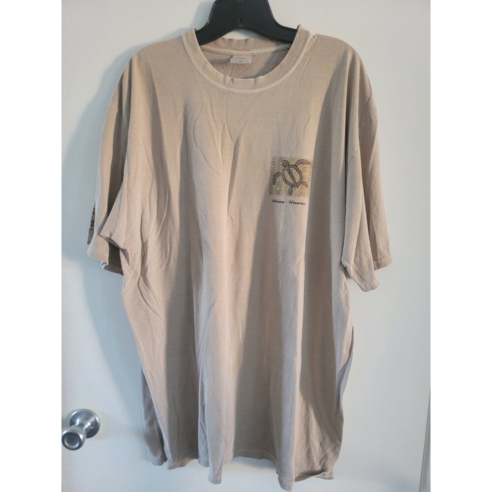 Vintage Kona Coffee Stained Hawaii Crazy Shirt Tee